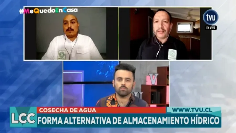 Entrevista a Cosecha Agua  en Canal TVU
